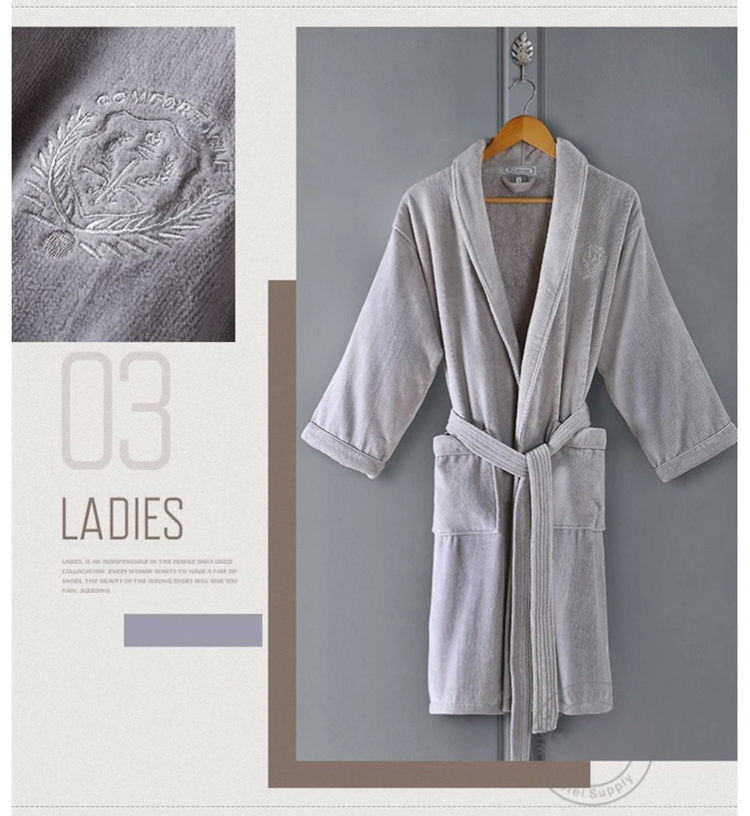 Cotton Bathrobe For Women