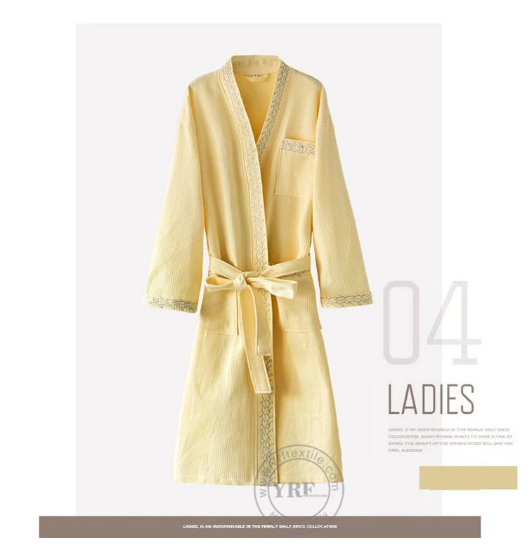 Velour Women Bathrobe