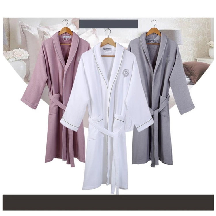 Man Silk Bathrobe For Adult