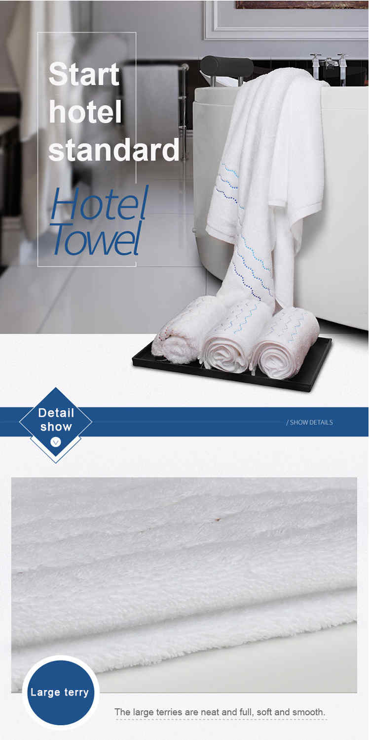 Colored Hotel Towel