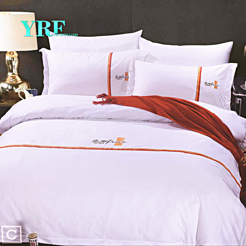 White Linen Bedding Set