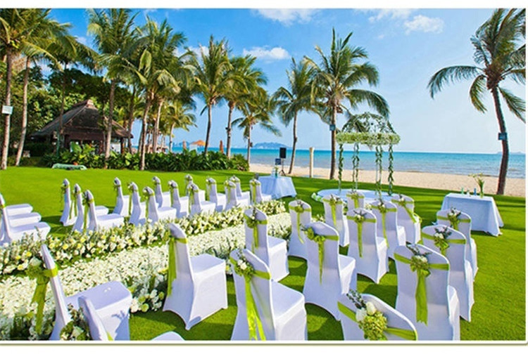 Stretch Polyester Wedding Chair Covers