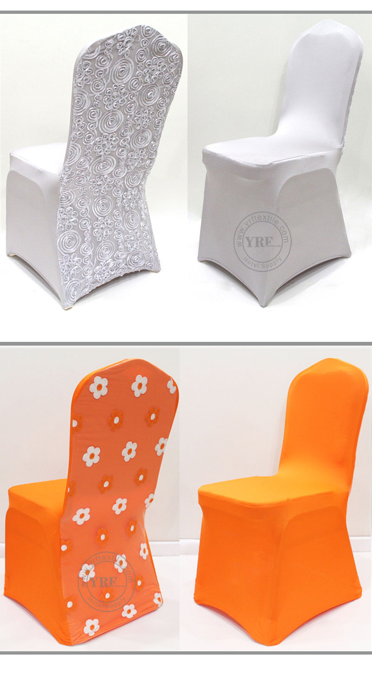 White Fabric Chair Covers