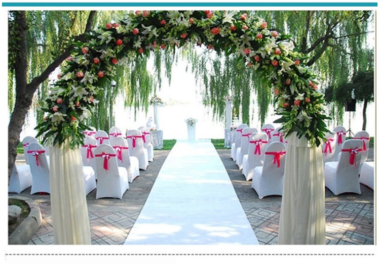 Wedding Red Spandex Chair Cover