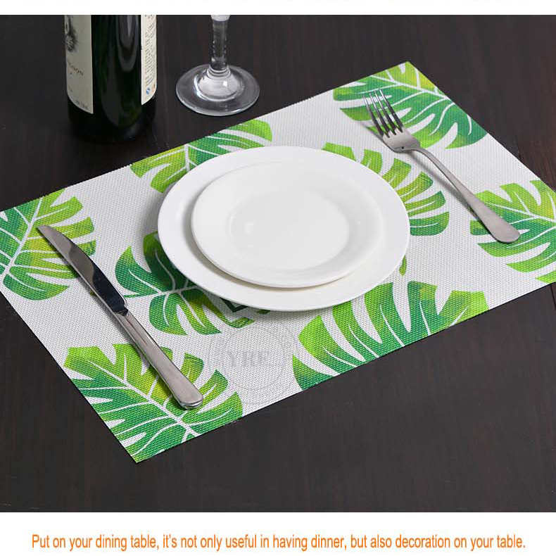 Transparent Plastic Placemats