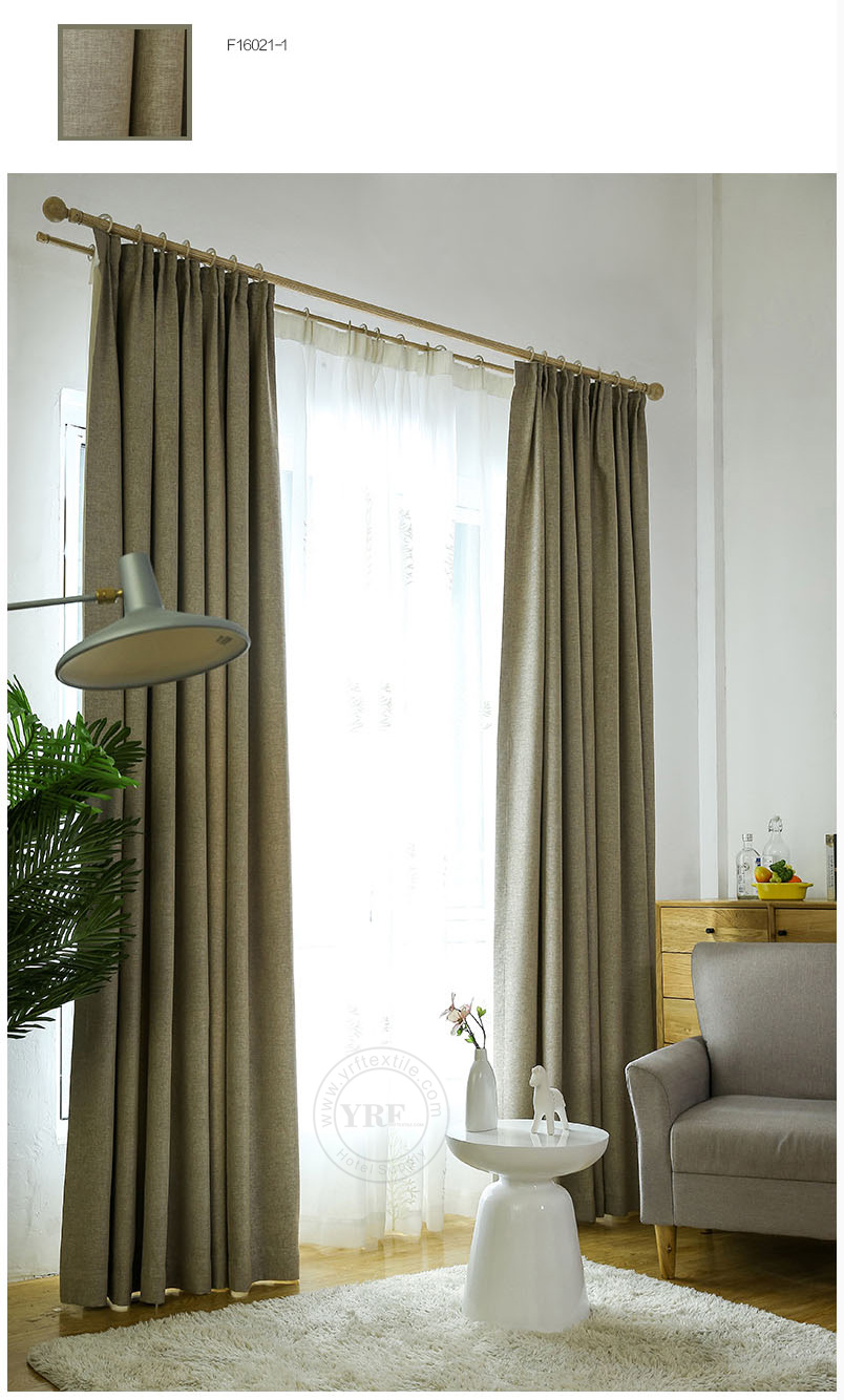 green gingham blackout curtains