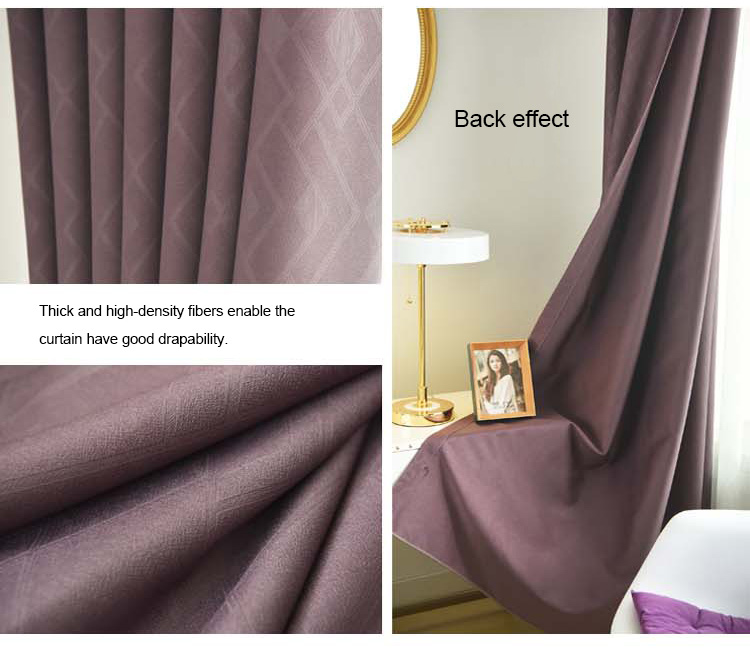 blackout curtains dark brown