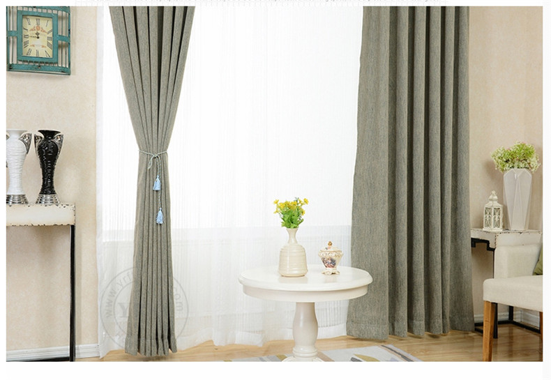 green thermal blackout curtains