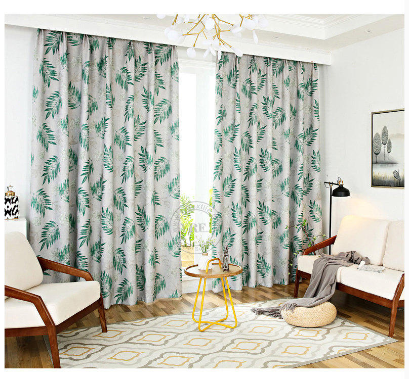 dark green blackout curtains