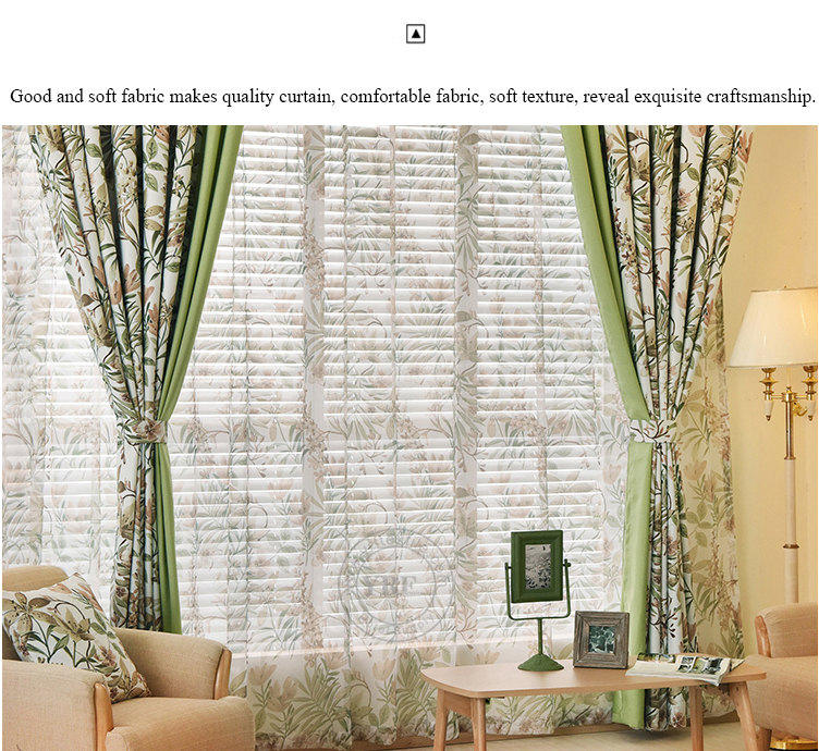 childrens green blackout curtains