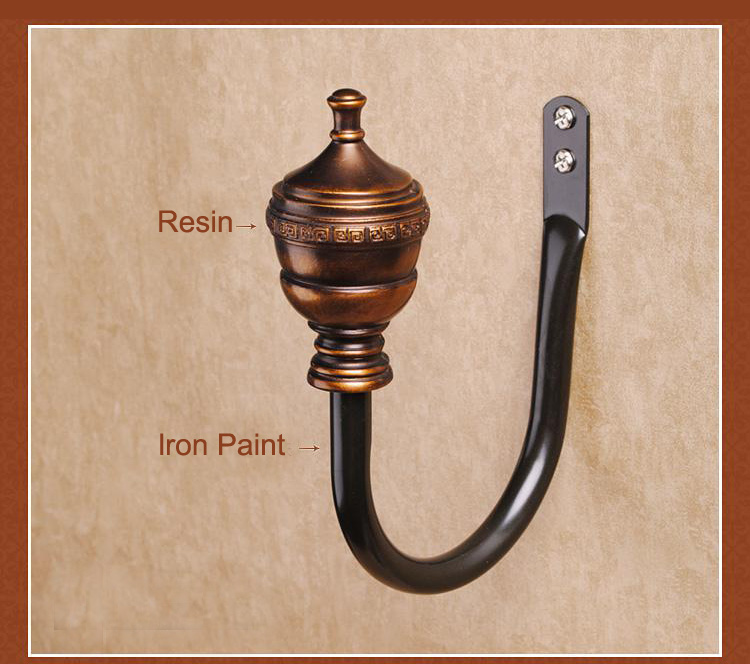 Custom Lodge Sliding Curtain Hook