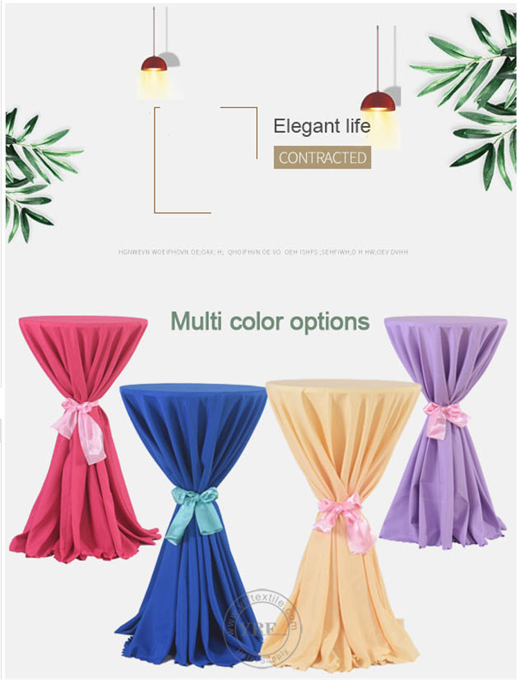 Spandex Cocktail Table Covers