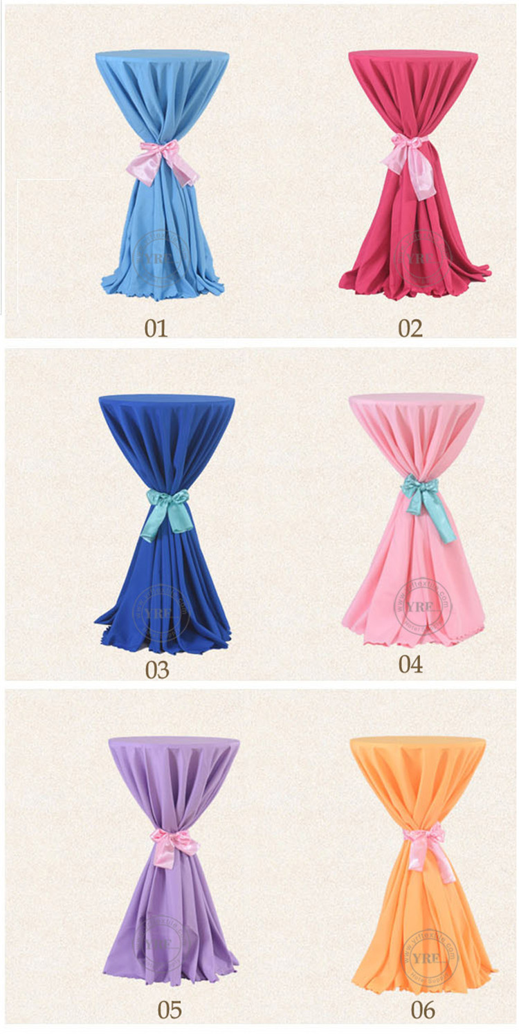 Spandex Cocktail Table Covers