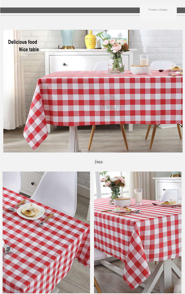 print table cloth rectangular