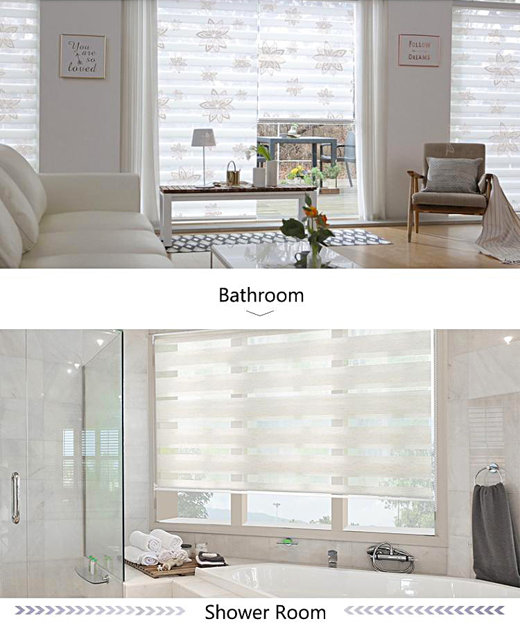 White Zebra Blinds