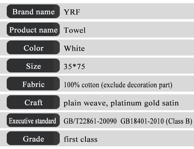 Luxury Star Hotel Cotton Spa Bath Towels