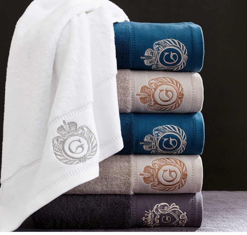 Luxury Plain Hotel Spa Towel Sets