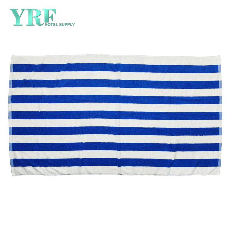 Blue Bath Towel Set Long-Stable Hotel