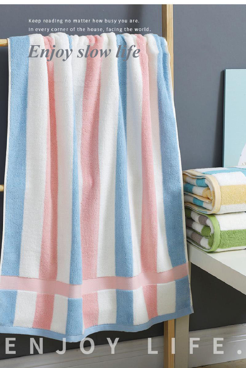 Jacquard Beach Towel Cotton Yarn-Dyed