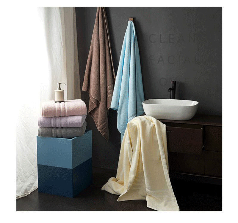 Cotton White Luxury Spa Bath Towels