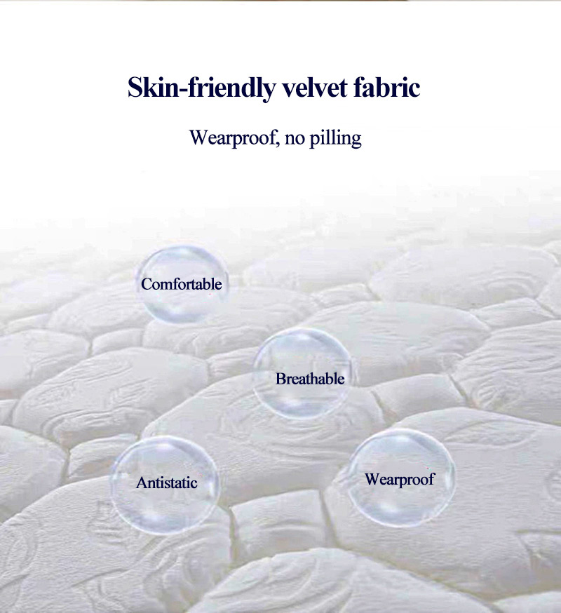 Villa Round Soft Comfortable Velvet Mattress