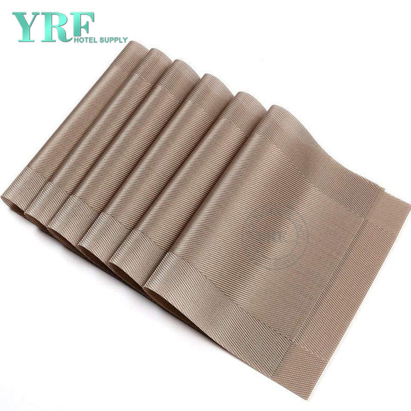 Rectangular Cream Table Mats Woven