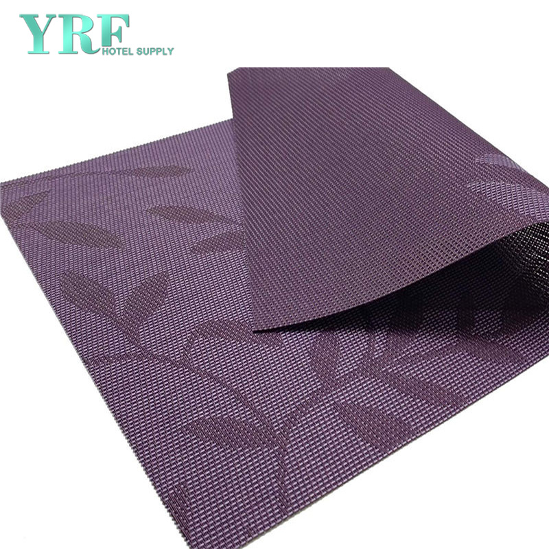 Wedding Purple leaf Placemats Rectangular