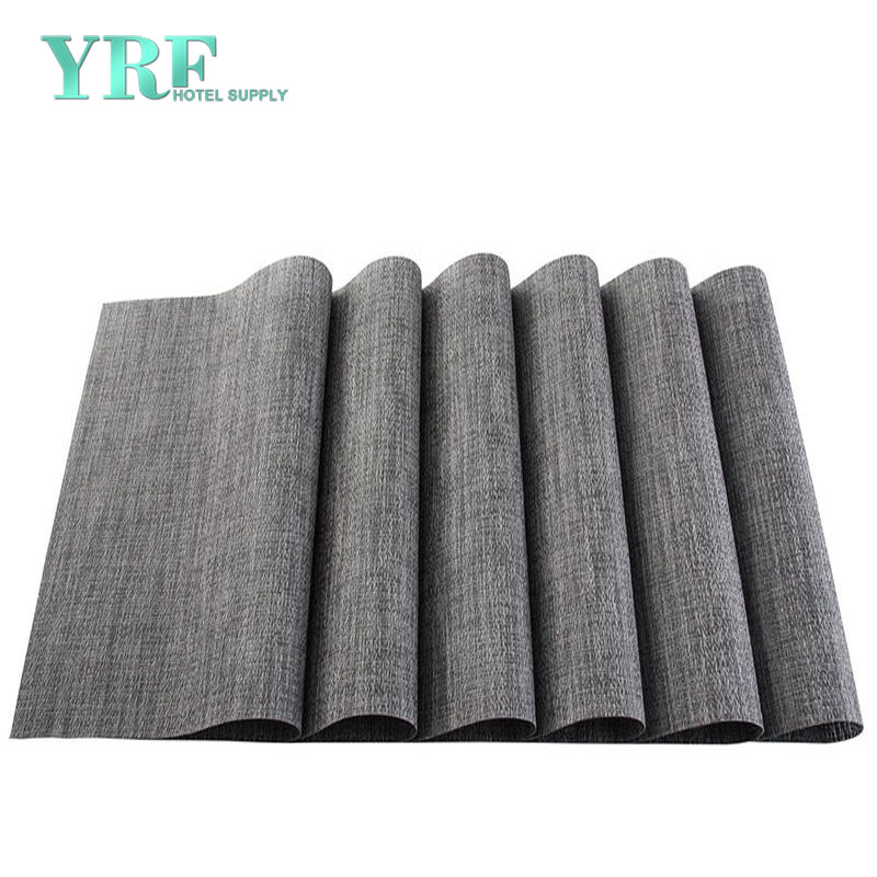 Wedding Gray Table Mats PVC