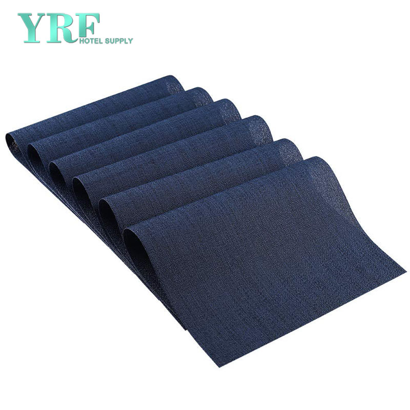 Kitchen Navy Blue Table Mats Hardboard