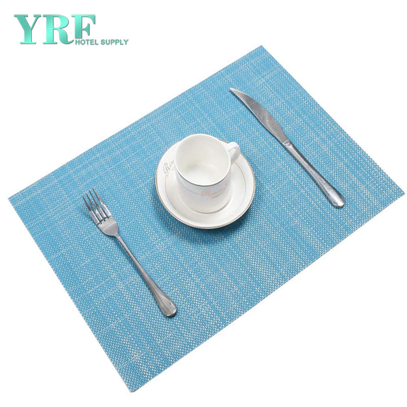 Woven Blue Table Mats Not mildew