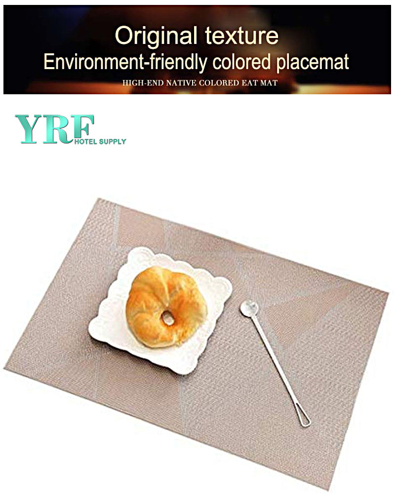 Washable Champagne Placemats Non-fading