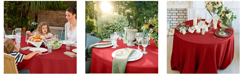 Cotton Napkins 20x20" Inch Pure Red