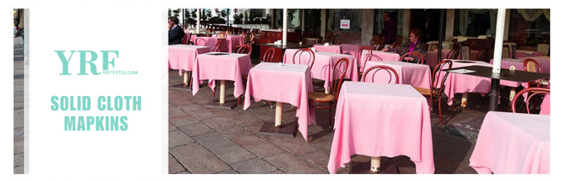 Pure Pink Square Tablecloth 85x85 inch