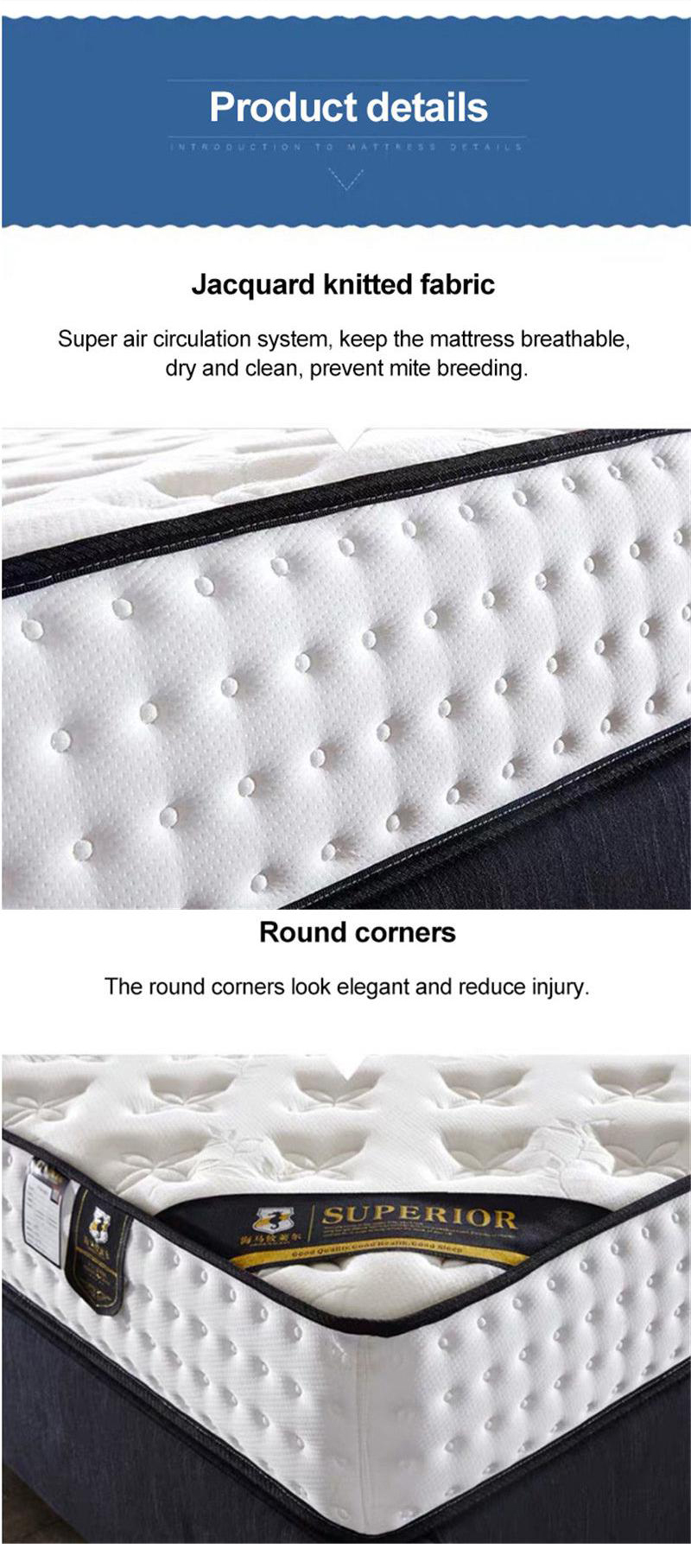 Mattress 1.8*2.0m Latex Layer