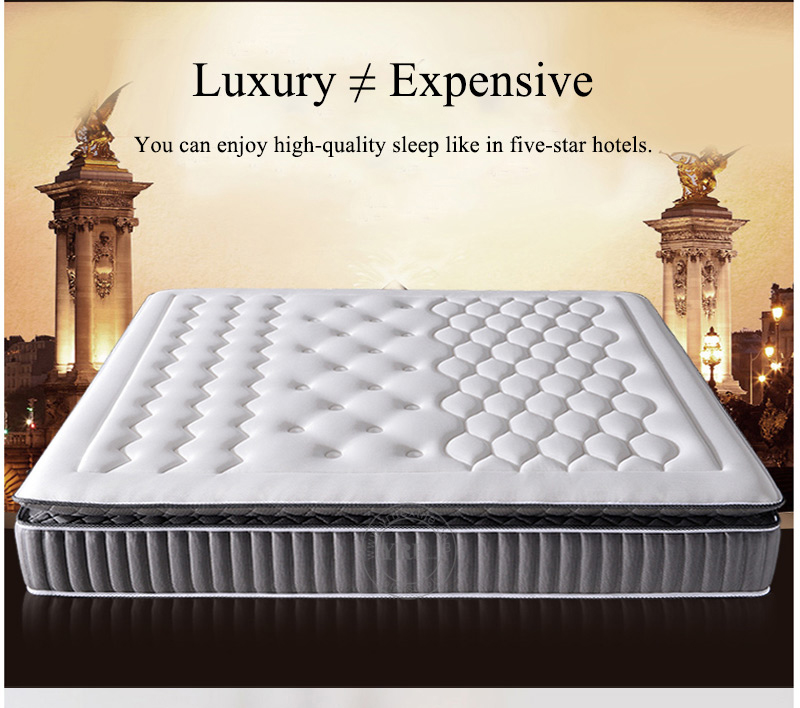 Hypoallergenic Down 5 Star Hotel Mattress