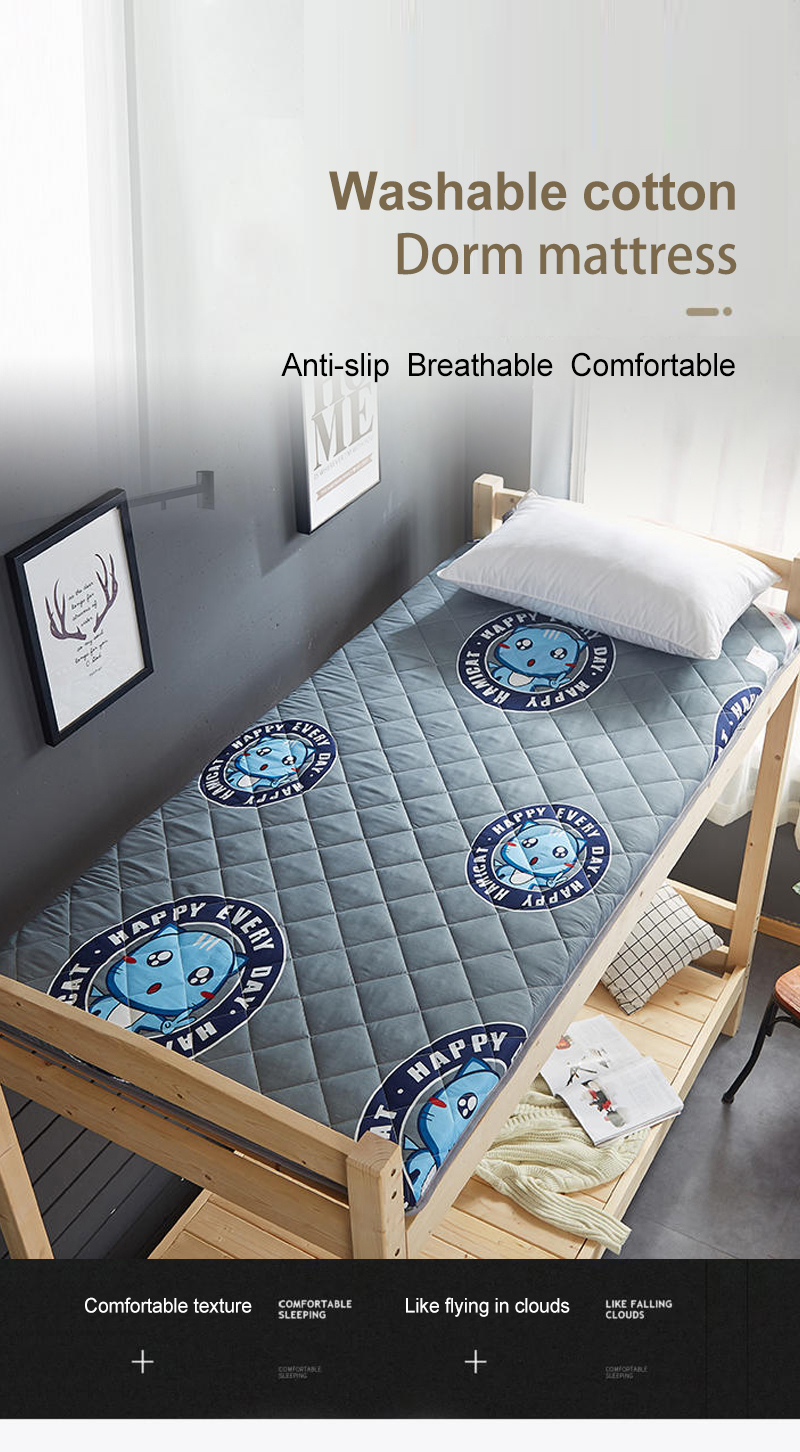 Thin Bunk bed Mattress Anti Slip