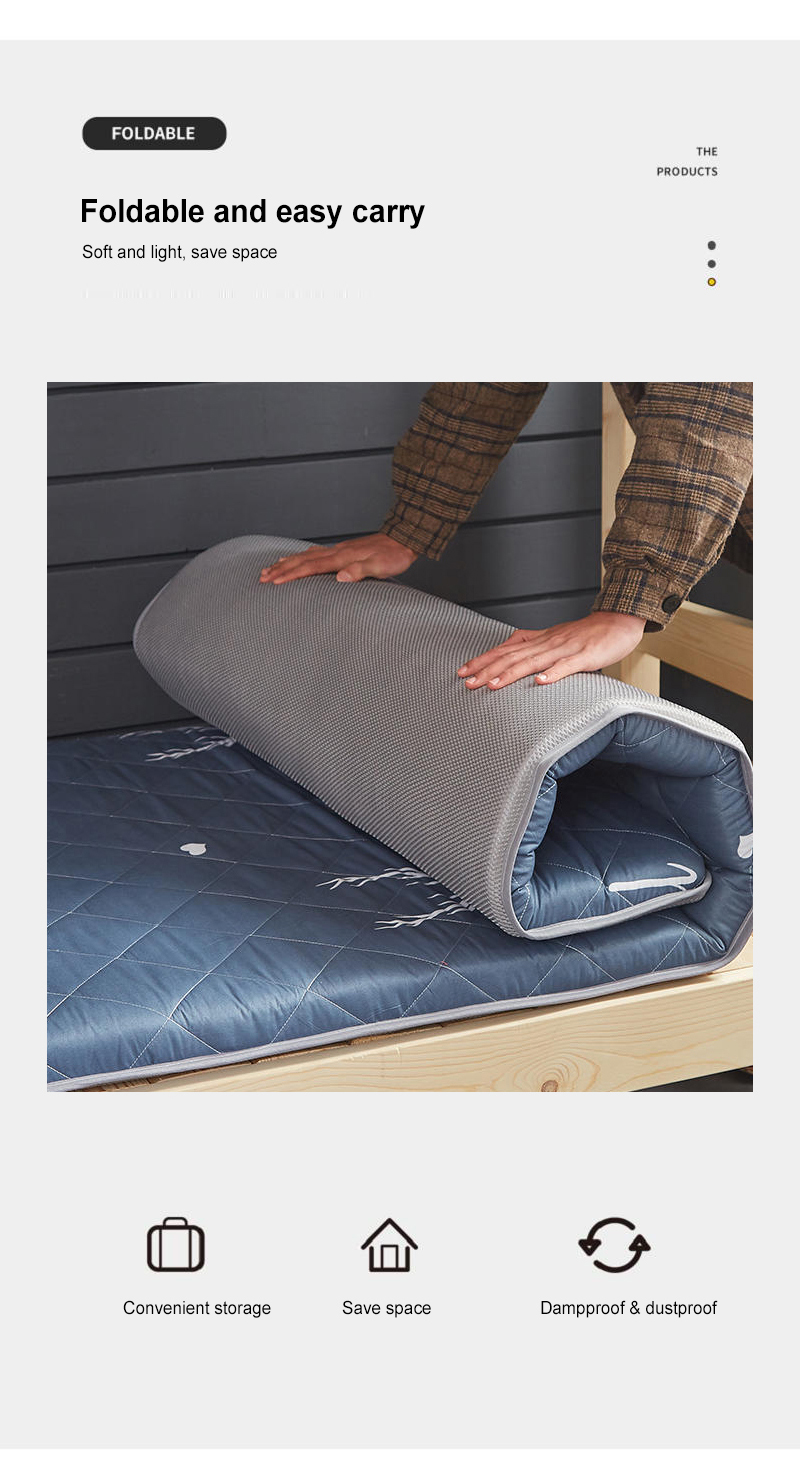 Portable Anti Mites Mattress Pad