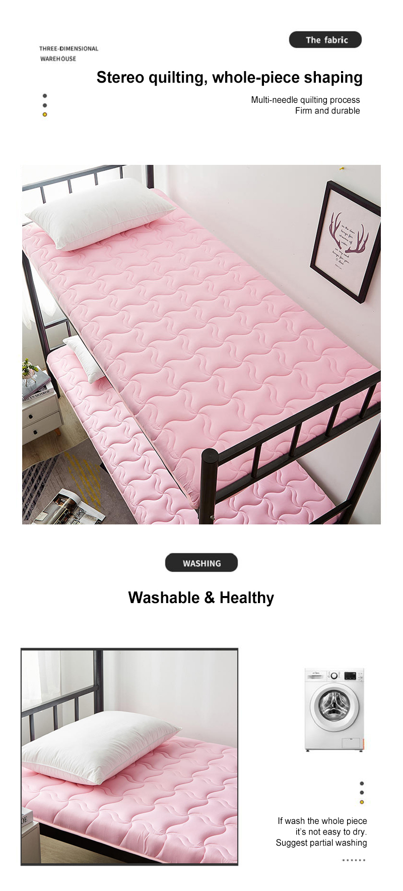 Multi-Purpose Bunk bed Mattress Single