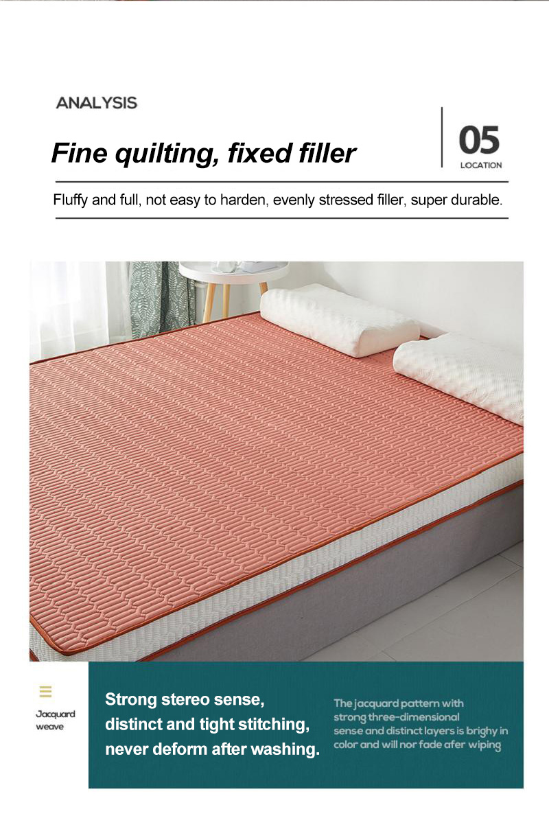 Quilted Pad Memory Foam 39x75 inch
