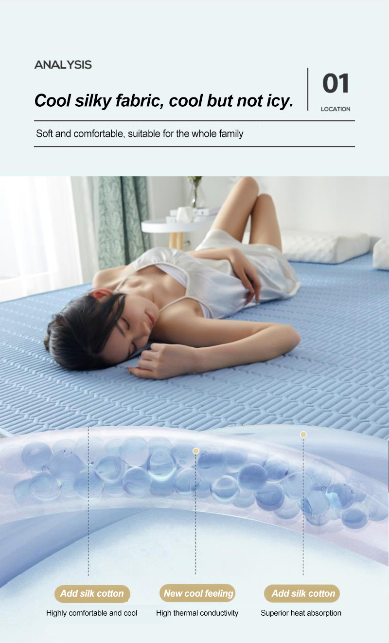 Warm Natural Latex Mattress Pad