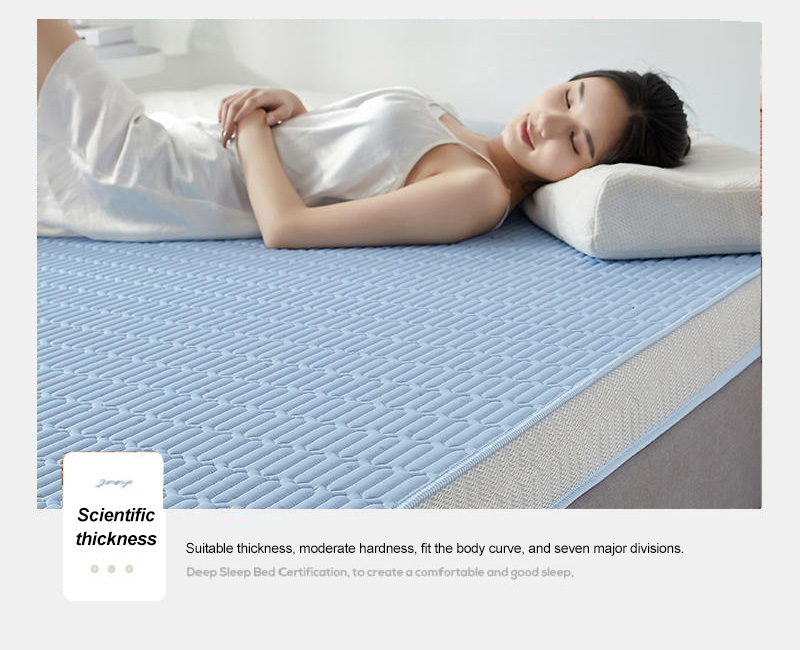 Easy to Carry Mattress Pad Skin Friendly
