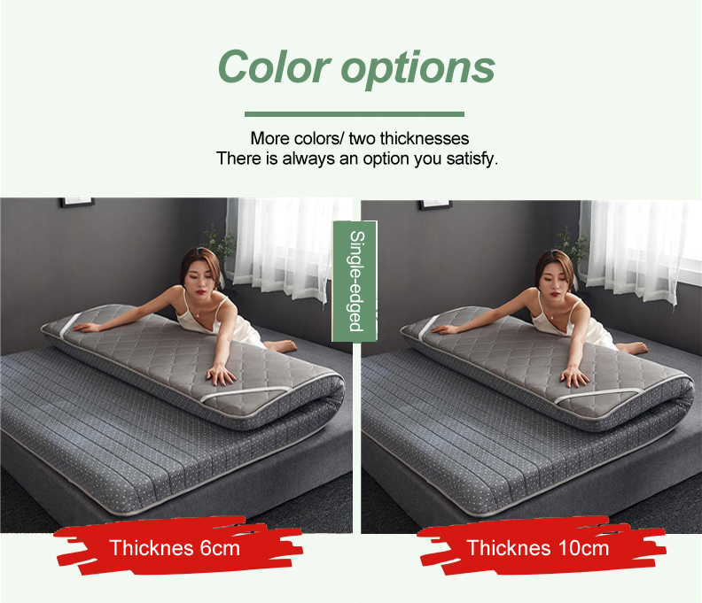 Skin Friendly Gel Mattress Quilted Pad