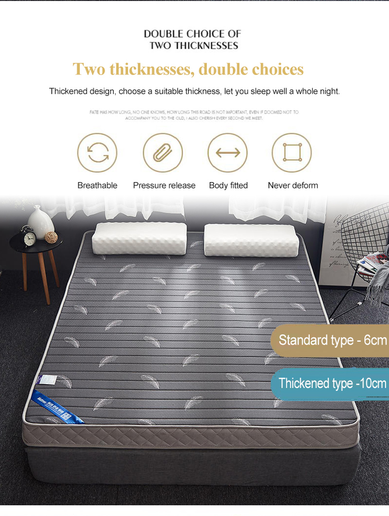 Bunk bed Mattress Portable Warm