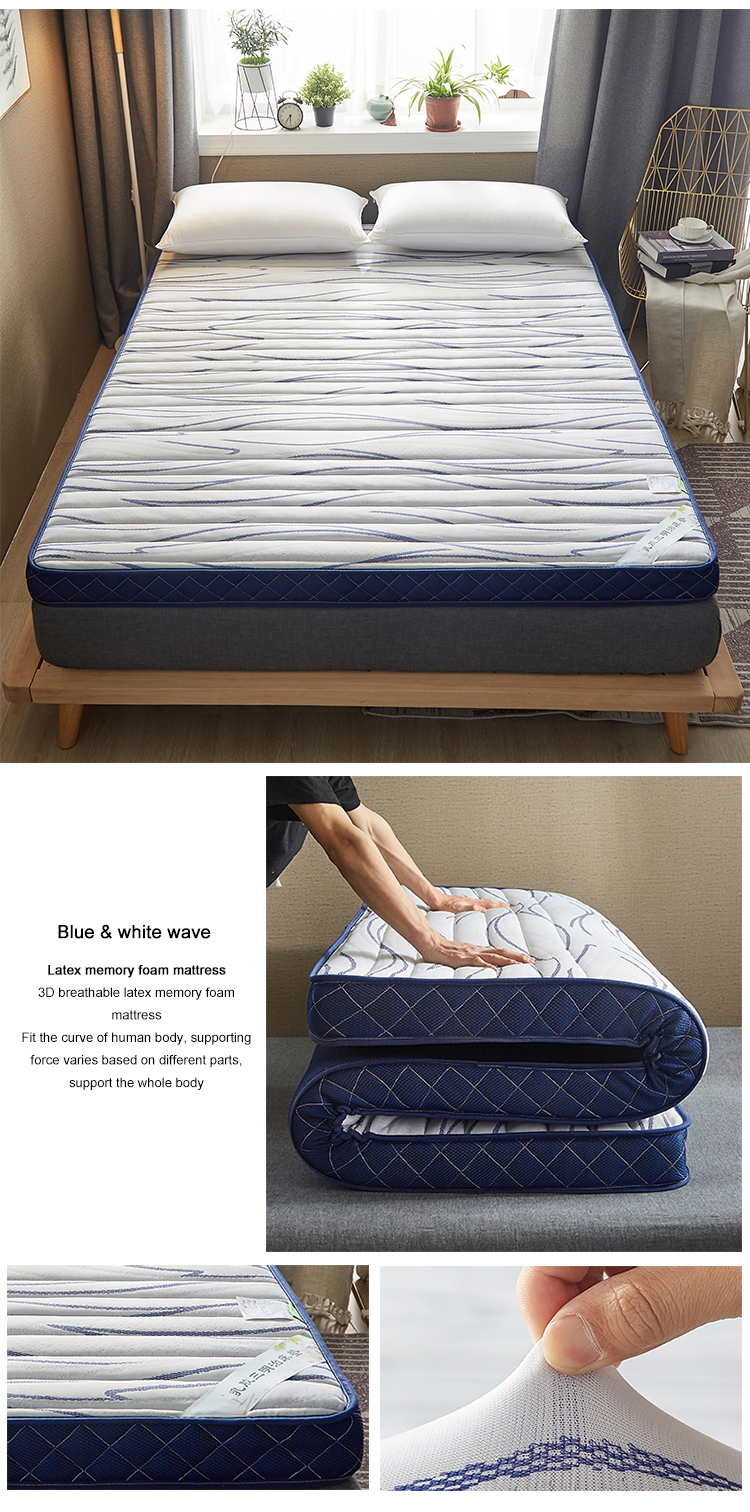 Bunk bed Mattress Thick 6cm Roll Foldable