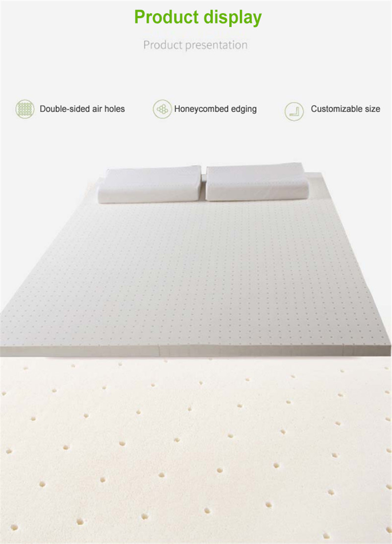 Double XL Natural Latex Mattress Thick