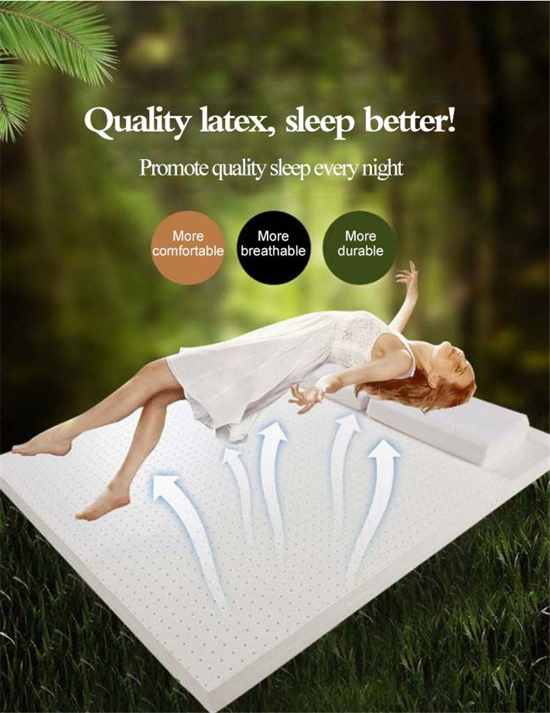 Natural Latex Mattress Double XL Thick