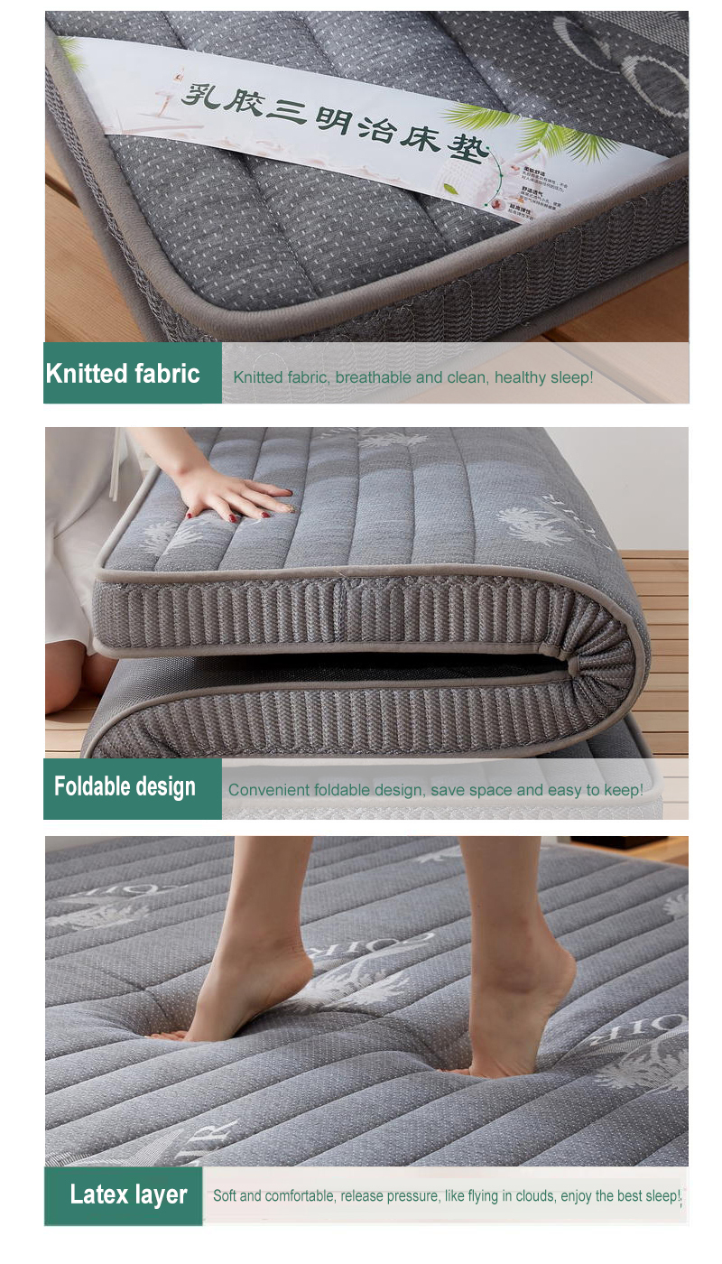 Bunk bed Mattress Roll Foldable Skin Friendly