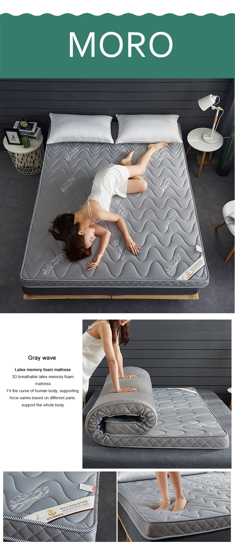 Bunk bed Mattress Breathable Multi-Purpose
