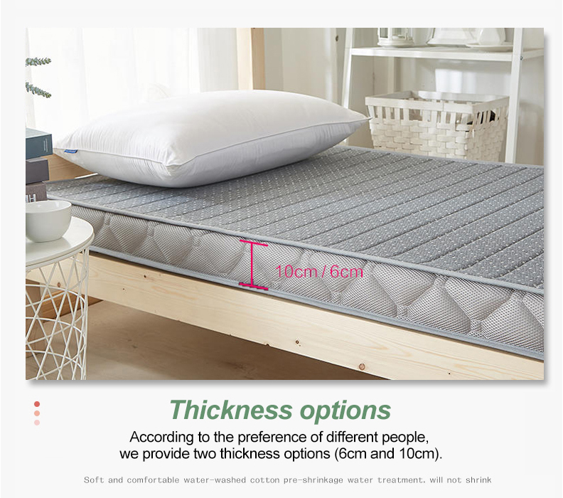 School Dorm Mattress Pad Portable