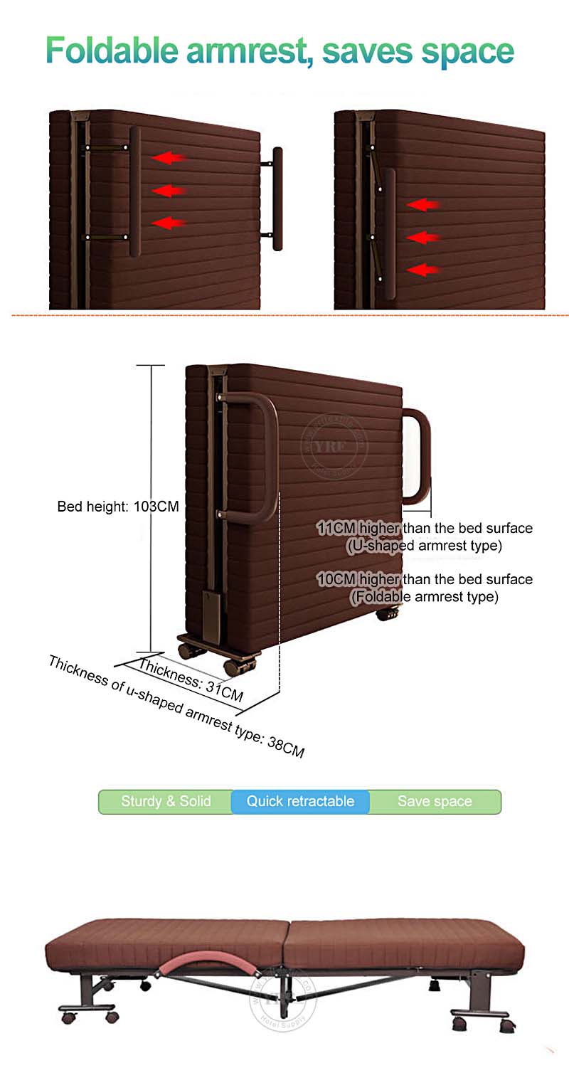 Hospital Folding Bed Extra